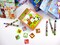 Farm Animals Barnyard Stickers 100 Stickers/Dispenser, Pack 12 Dispensers for Farm Birthday Party
